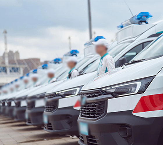 噶尔县服务车队展示